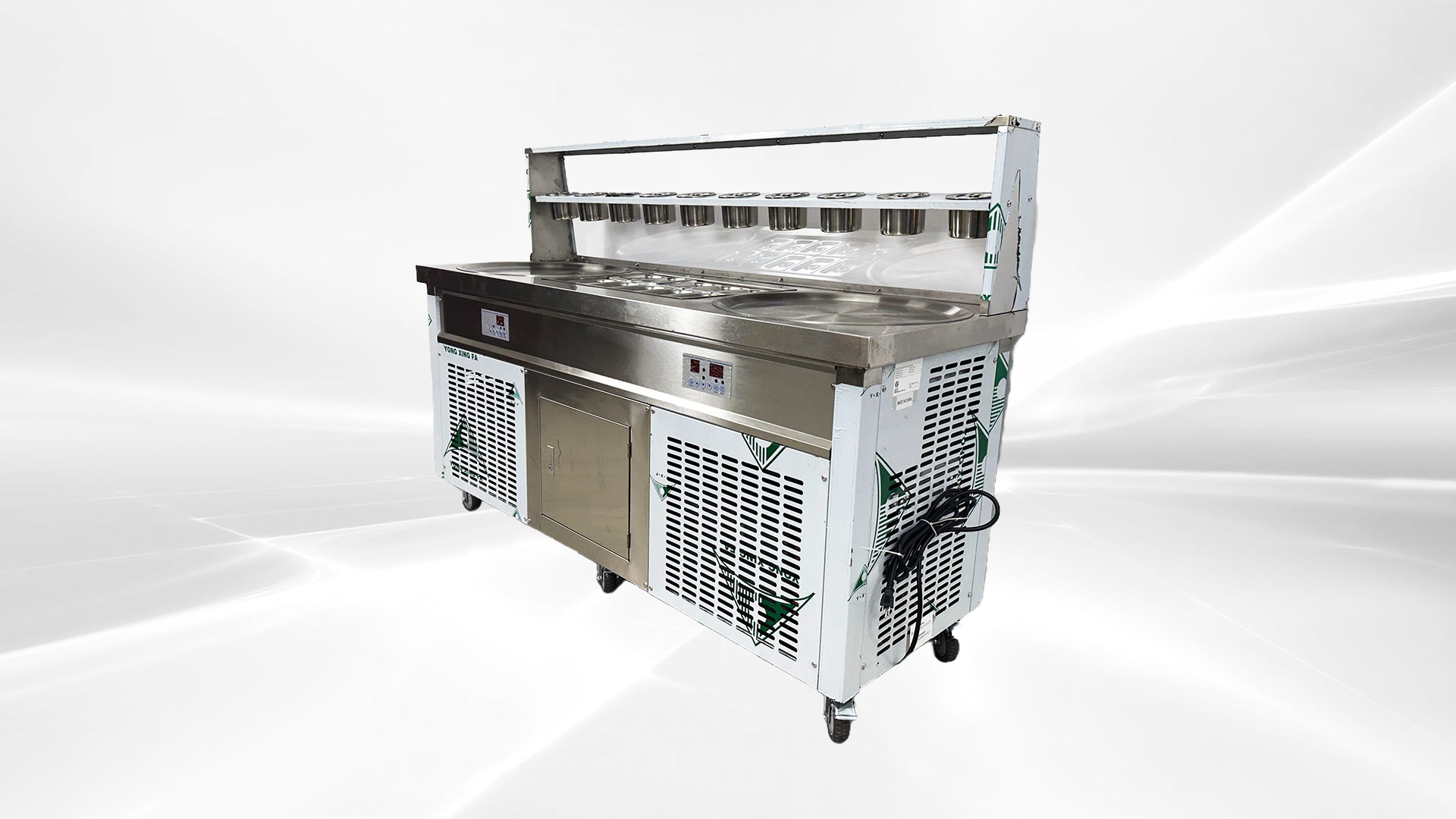 NSF two pan fried ice cream roll machine KO2000P-72