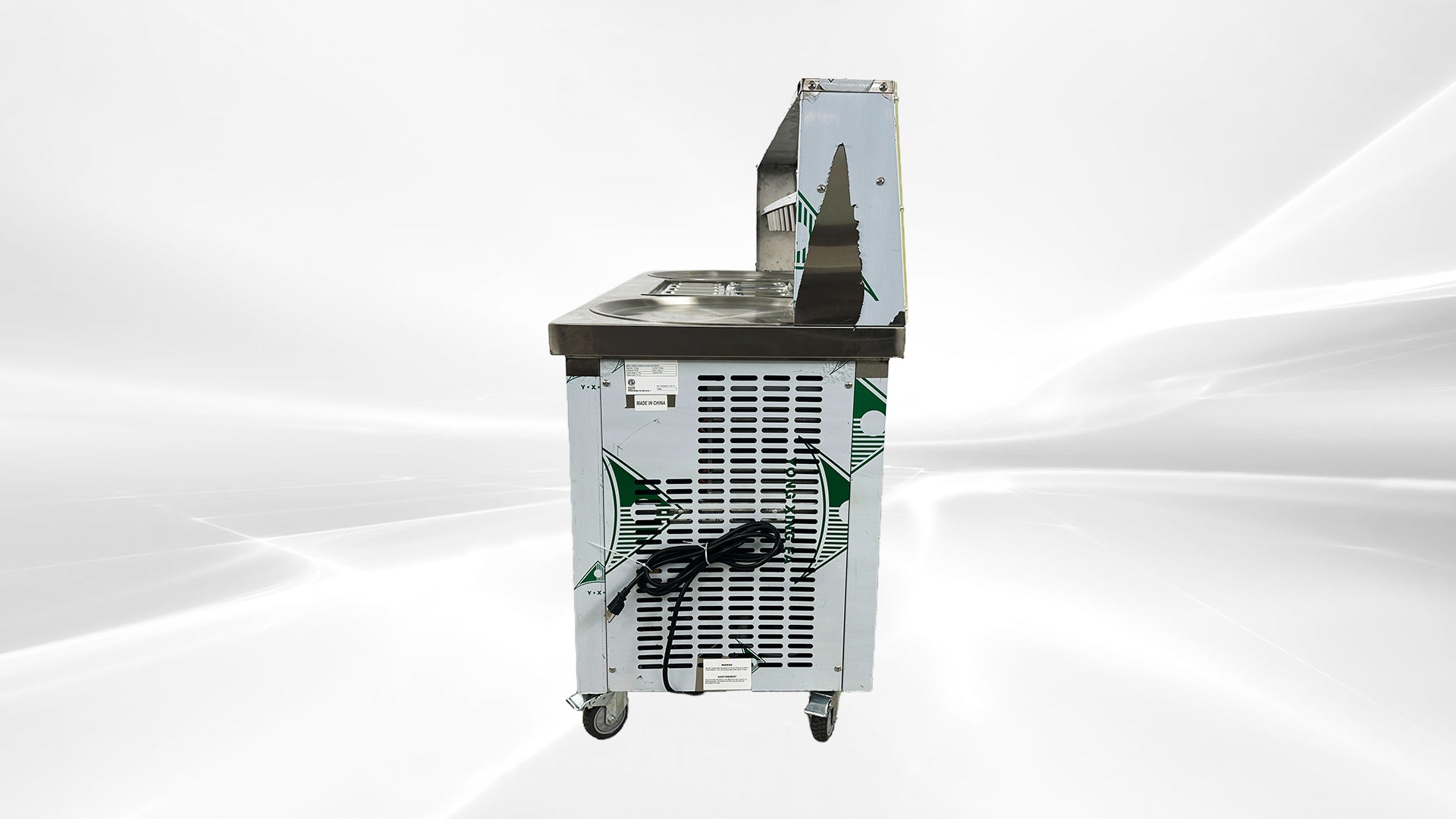 NSF two pan fried ice cream roll machine KO2000P-72