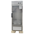 Elite Kitchen 27" Stainless Steel Single Glass Door Refrigerator 17.7 Cu. Ft.NSF