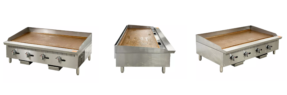 NSF 48 Manual griddle gas LP CD-MG48
