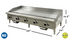 NSF 60 ins gas heavy duty griddle CD-MG60