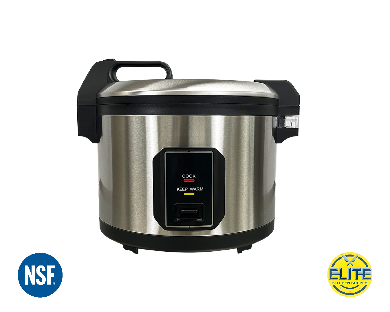 NSF 16" W 32 Cup Commercial Electric Rice Warmer Cooker