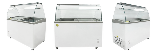 NSF 50 inch Gelato Ice Cream Freezer SD451S with glass – Elite