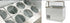 NSF 47 ins Gelato Ice Cream Cabinet Freezer DPC 46HC