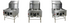 NSF 13+13 in 2 hole Chinese Wok Range waterfall Natural gas