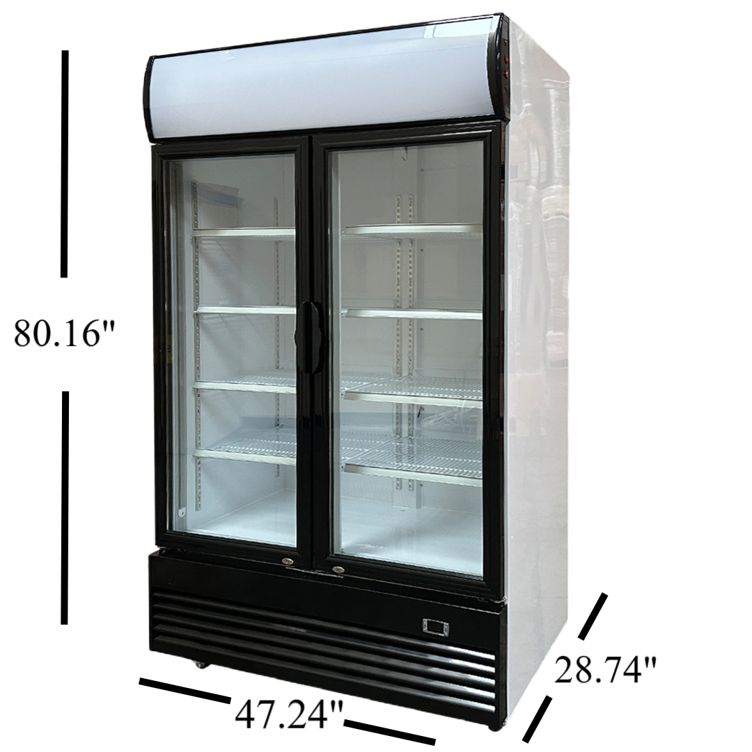 ESM-42R 2-Door Swing Merchandiser Refrigerator