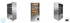 NSF open air display case refrigerator cooler FGMGOR1000