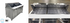 NSF Pizza Prep Table Stainless Refrigerator CD-45PP