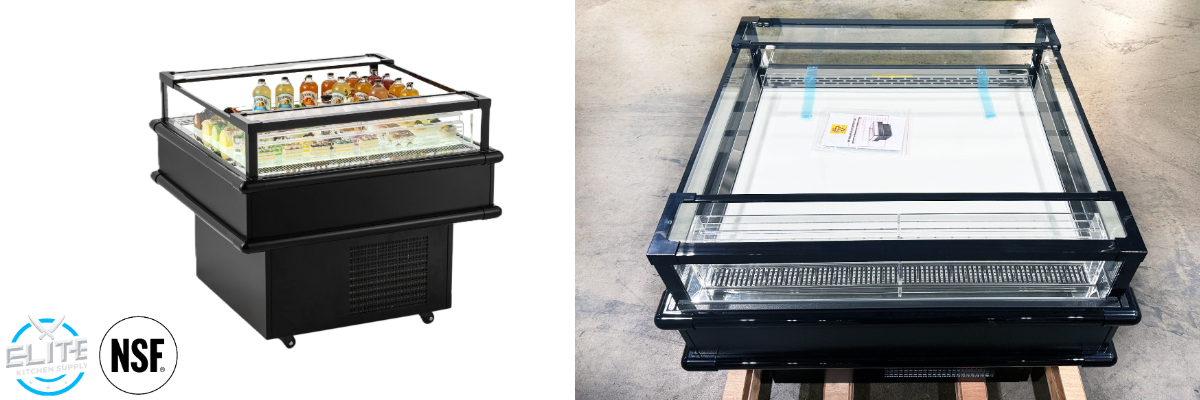 NSF open air display case refrigerator cooler FGMGOR1000