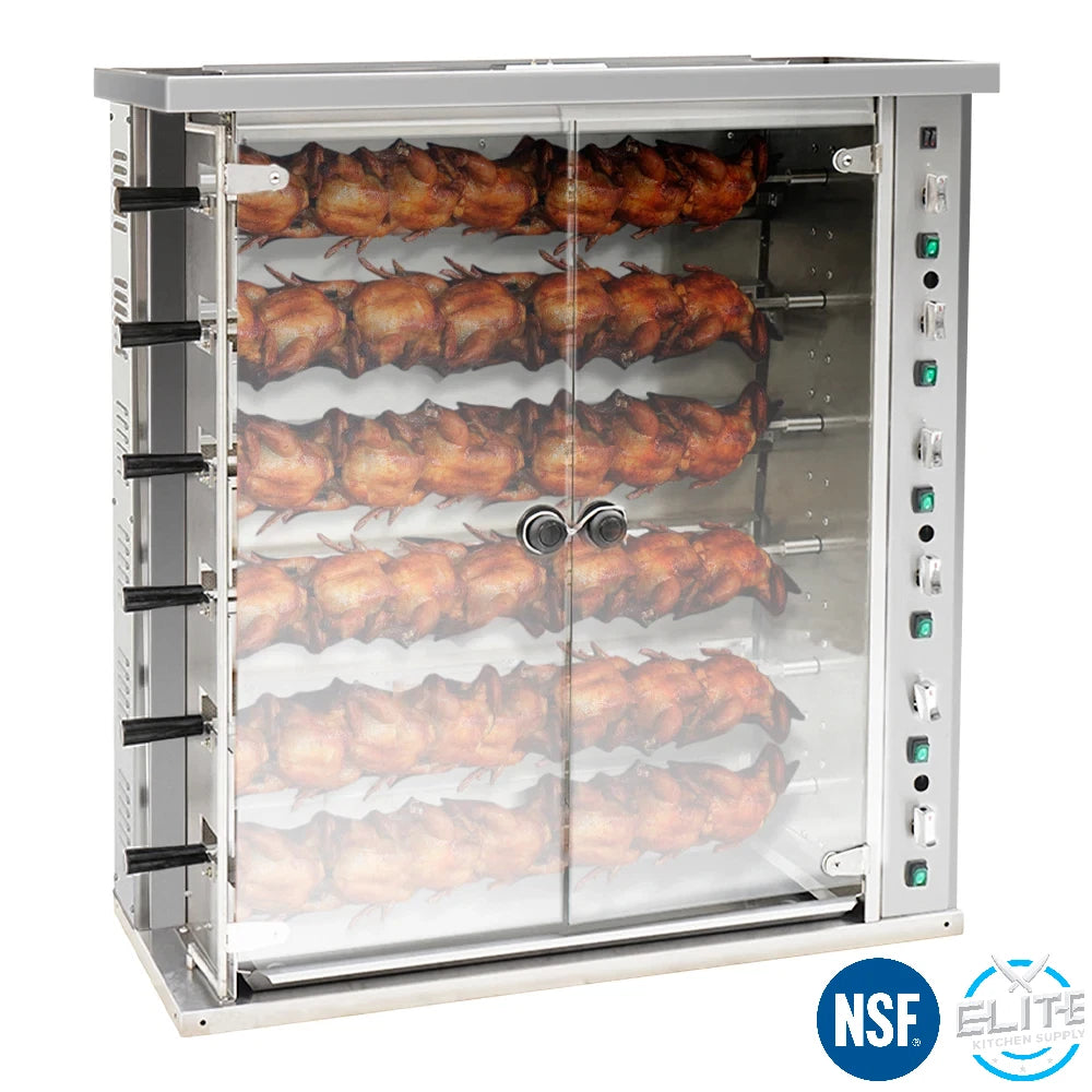 NSF 35 Chicken Heavy-Duty Rotisserie Machine KJ-7