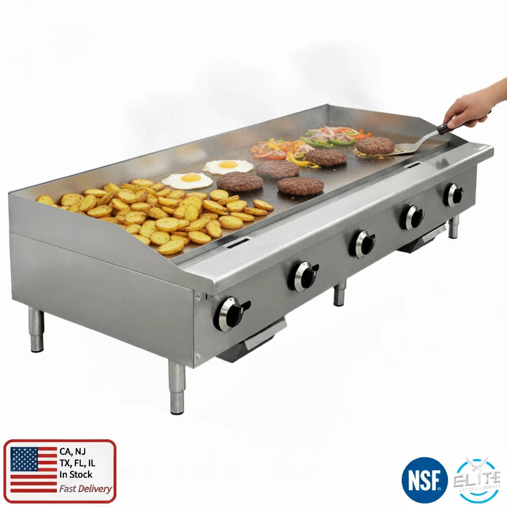 NSF 60 ins gas heavy duty griddle CD-MG60