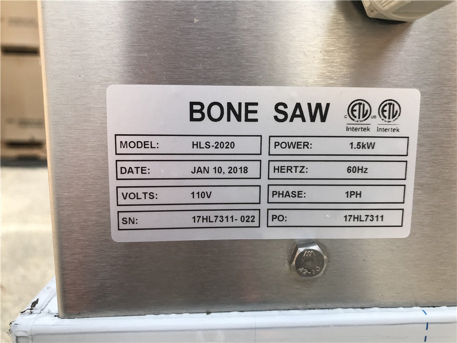 NSF Blade Stainless Steel bone Meat Saw HLS2020