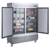 E60F 2-Door Reach-in Commercial Freezer