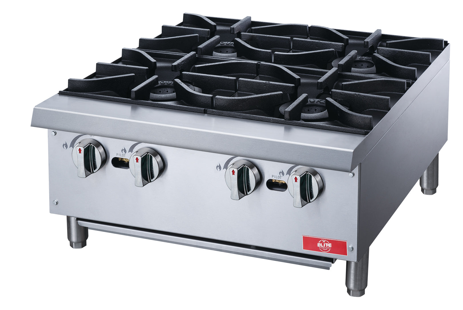 Imperial Range IHPA-4-24-E 24 Countertop Electric Hotplate with 4 Burners