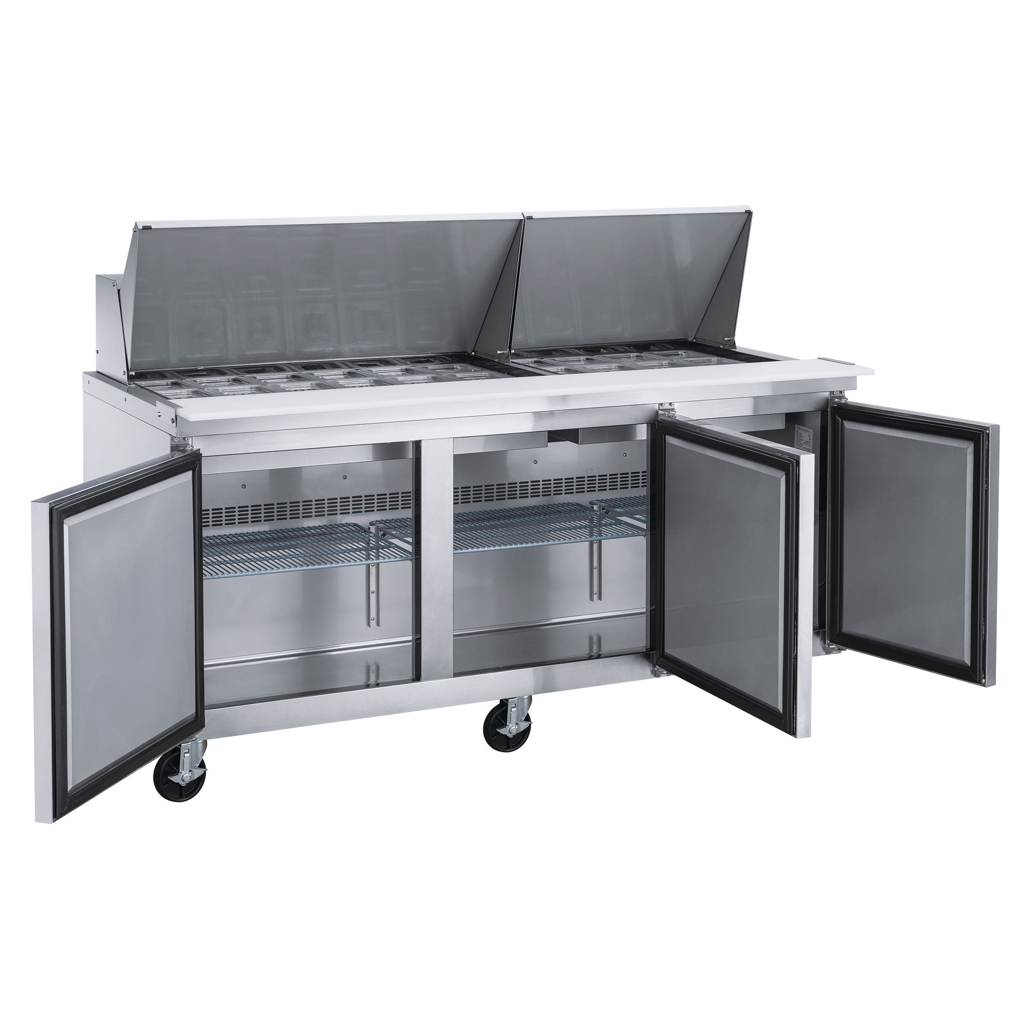 ESP71M Mega Top Food Prep Table Commercial Refrigerator – Elite Kitchen  Supply