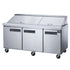 ESP71M Mega Top Food Prep Table Commercial Refrigerator